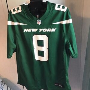 Banger 🔥🔥 NY Jets Aaron Rodgers Nike Gotham Green Game Jersey MSRP $175 XXL